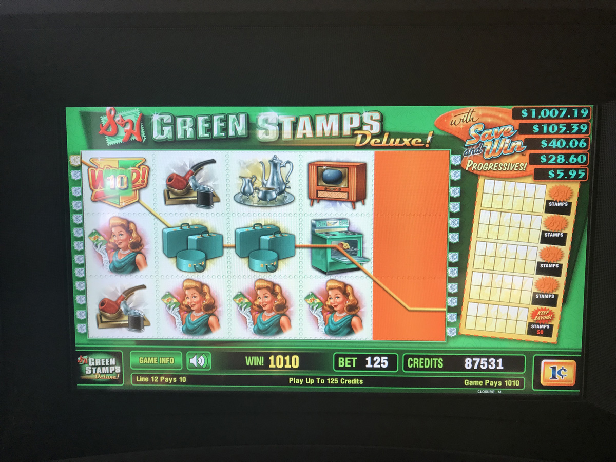 Green Stamps Slot Machine Online